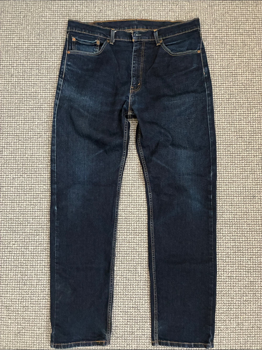 Men’s Levi’s Reg Fit 505 Dark Indigo Blue Size 38/34